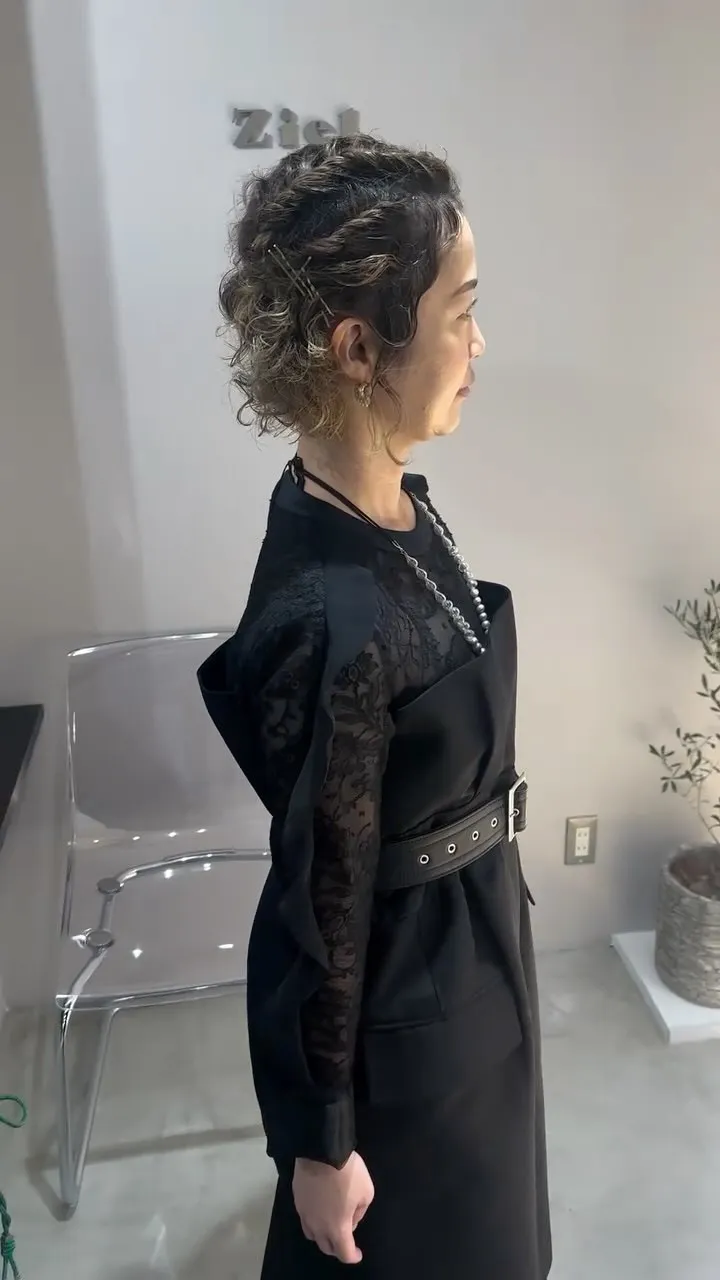 ヘアアレンジもやっております。