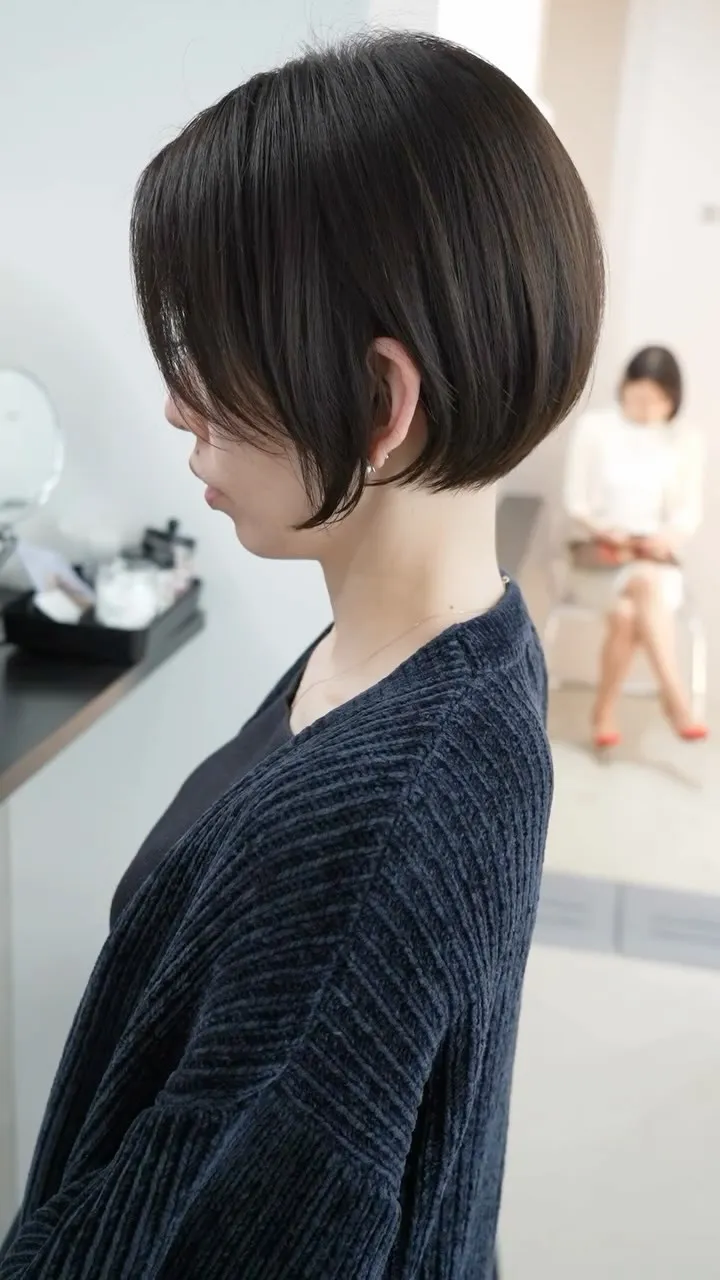 #ショートヘア#ハンサムショート